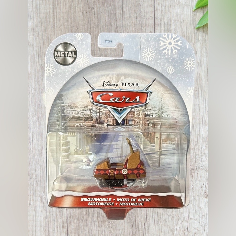 Disney Pixar Cars Metal Series Snowmobile Christmas Winter Holiday